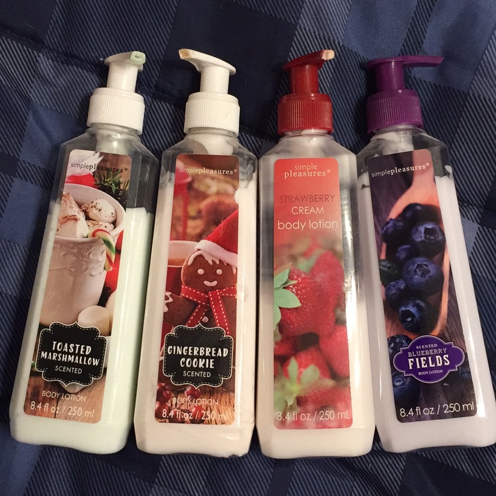 Simple Pleasures Body Lotions (4)